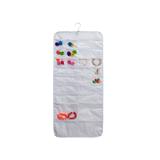 Organizador Maxi com Cabide 45 x 95 cm Branco - Coza - Brinox