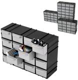 Organizador Mini Modulável 7001 com 16 Gavetas - Ref. 25401 - Arqplast