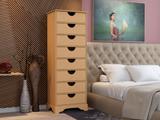 Organizador multiuso 8 gavetas em madeira mdf - Arte moderna decor