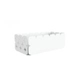 Organizador Multiuso Aço Inox 15,4cmx7,7cm Luce Tramontina Branco