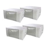 Organizador Multiuso Branco M- 60x45x30cm- 4 unidades - Vb home