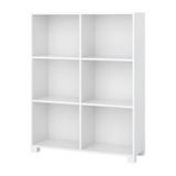 Organizador Multiuso Treviso 6 Prateleiras Branco - Peternella Móveis