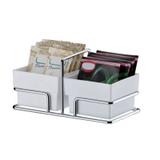 Organizador Porta Sachês/adoçante E Mexedor Inox Future