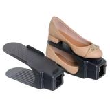 Organizador Rack Sapato 20 unidades Preto - Vb home