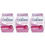 Origem Brilho De Verniz Creme P/ Cabelo 1kg (Kit C/03)