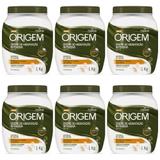 Origem Controle De Volume Creme P/ Cabelo 1kg (Kit C/06)