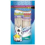 Osso Deliciosso Baby Palito Fino Leite para Cães Filhotes Ossinho para cachorro filhote - 100 g