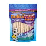 Osso palito Petisco para Cachorros Ossinho Para Filhotes Deliciosso Baby Leite - 200g
