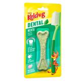 Osso para cães elimina e protege de tártaro Keldog Dental Menta
