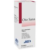 Oto Sana Antibiótico Tratamento Otites Cães E Gatos 20ml - Mundo animal