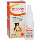 Otodem Plus Solução Otológica Otite Cães E Gatos Ceva 20ml