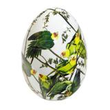 Ovo Decorativo de Cerâmica Parrots - Vya store