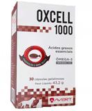 Oxcell 1000 Ômega 3 cápsulas para cães e gatos 43,2 g - Avert