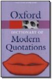 Oxford dictionary of modern quotations 01