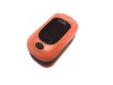 Oximetro de dedo PC-60B1, TELA OLED com alarme visivel e audivel, PI, SpO2, PR, cor laranja. 2 ANOS DE GARANTIA - Mobil