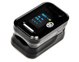 Oxímetro de pulso portátil monitor de dedo preto bic