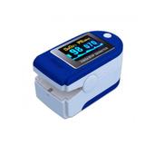 Oximetro Pulso Sinais Vitais Contec Cms50D Azul