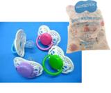 Pacote com 25 Chupetas com bico de silicone Ortodôntico Guritex - Produto nacional