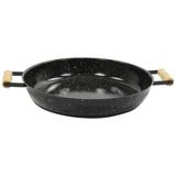 Paejeira Disco 40cm Esmaltada Bifeteira Com Alças Laterais - Wp connect