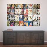 Painel Adesivo de Parede - Paris Cards - 354pnp - Allodi