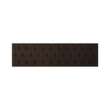 Painel Cabeceira para Cama Box Mônaco King 195 cm Suede Marrom - Mobília decor