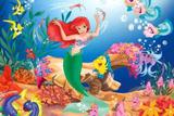 Painel de Festa A Pequena Sereia 02 - Colormyhome