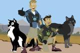 Painel de Festa Aventuras Com os Kratts 02 - Colormyhome