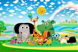 Painel de Festa Baby TV 01 - Colormyhome