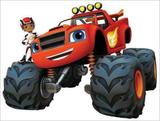 Painel de Festa Blaze And The Monster Machines 03 - Colormyhome