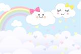 Painel de Festa Chuva De Amor 01 - Colormyhome
