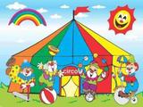 Painel de Festa Circo Picadeiro 03 - Colormyhome
