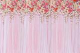 Painel de Festa Cortina de Flores 01 - Colormyhome