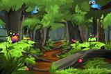 Painel de Festa Floresta Encantada 03 - Colormyhome