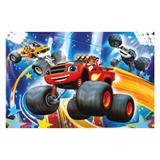 Painel de festa Infantil Blaze Monster Machine 3.00m X 1.70m - Wrio