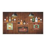 Painel de festa Infantil Boteco bar 1.80m X 1.30m - Wrio