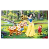 Painel de festa Infantil Branca de Neve Anões 3.00m X 1.70m - Wrio