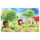 Painel de festa Infantil Chapeuzinho Vermelho 2.50m X 1.50m - Wrio