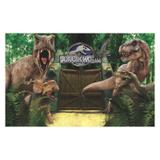 Painel de festa Infantil Dinossauro Jurassic 1.50m X 1.00m - Wrio