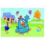 Painel de festa Infantil Galinha Pintadinha 1.50m X 1.00m - Wrio