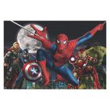 Painel de festa Infantil Homem Aranha 2.00m X 1.40m - Wrio