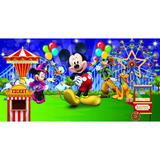 Painel de festa Infantil Mickey Parque 1.50m X 1.00m - Wrio
