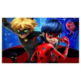 Painel de festa Infantil Miraculous 2.50m X 1.50m - Wrio