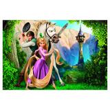 Painel de festa Infantil Rapunzel 2.00m X 1.40m - Wrio