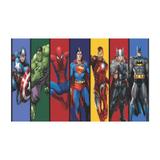 Painel de festa Infantil Super Heróis 2.50m X 1.50m - Wrio