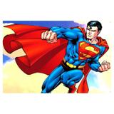 Painel de festa Infantil Super Man 1.50m X 1.00m - Wrio