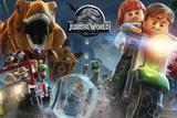 Painel de Festa Lego Jurassic World 01 - Colormyhome