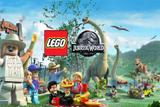 Painel de Festa Lego Jurassic World 05 - Colormyhome