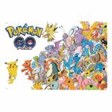 Painel de Festa lona - Pokemon - L089 - Inove adesivos
