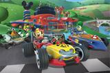 Painel De Festa Mickey Aventuras sobre Rodas 01 - Colormyhome