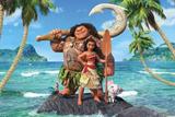 Painel de Festa Moana Um Mar De Aventuras 03 - Colormyhome